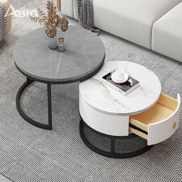 Bàn trà đẹp mặt đá Ceramic cao cấp BT034 Bàn trà đẹp mặt đá Ceramic cao cấp BT034