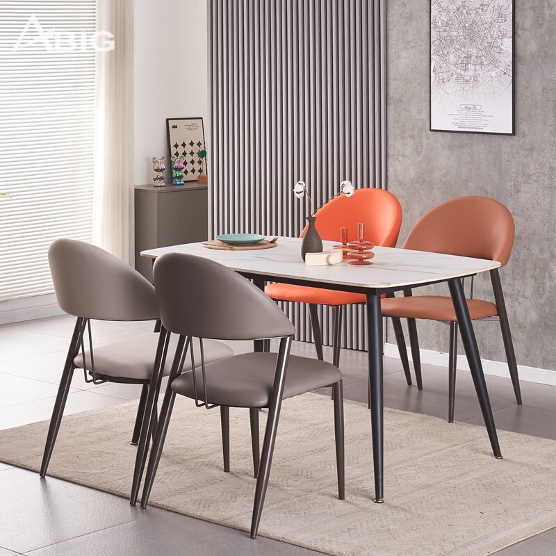 Bộ bàn 4 ghế ăn GW068 mặt đá Ceramic cao cấp - hình ảnh tổng thể