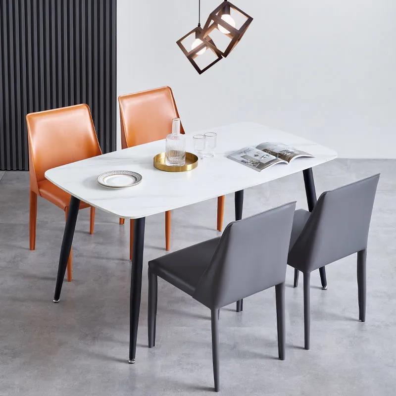 Bộ bàn ăn mặt đá 4 ghế GW070 nhập khẩu - hình ảnh tổng thể