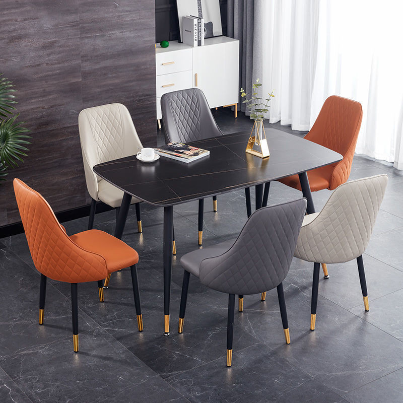 Bộ bàn ăn mặt đá 6 ghế GW007 hiện đại