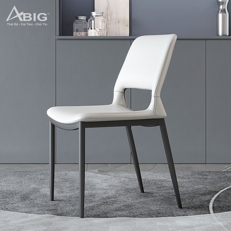 Ghế ăn cao cấp bọc da chống trầy CP117 Ghế ăn cao cấp bọc da chống trầy CP117 - chi tiết kiểu dáng và bề mặt hoàn thiện