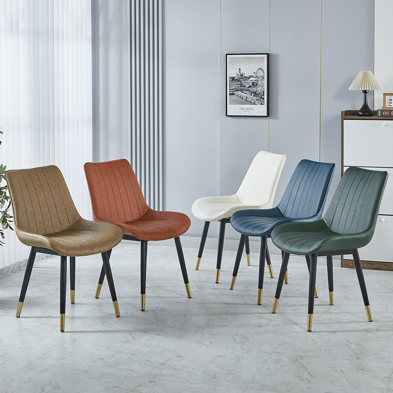 Ghế ăn Loft bọc da nhập khẩu GW012 - góc nhìn 1
