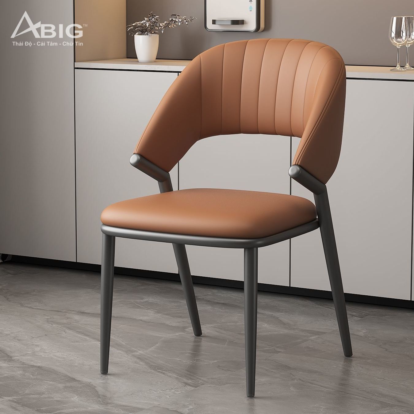 Ghế ăn ABIG CP101 nhập khẩu Ghế ăn ABIG CP101 nhập khẩu - góc nhìn 4