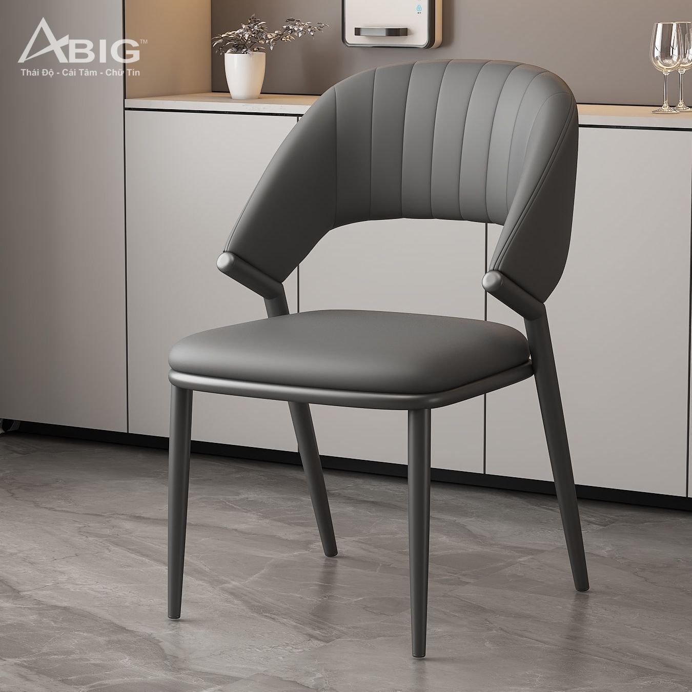 Ghế ăn ABIG CP101 nhập khẩu Ghế ăn ABIG CP101 nhập khẩu - góc nhìn 3