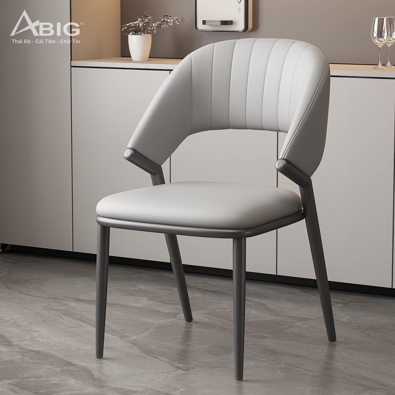 Ghế ăn ABIG CP101 nhập khẩu Ghế ăn ABIG CP101 nhập khẩu - góc nhìn 2