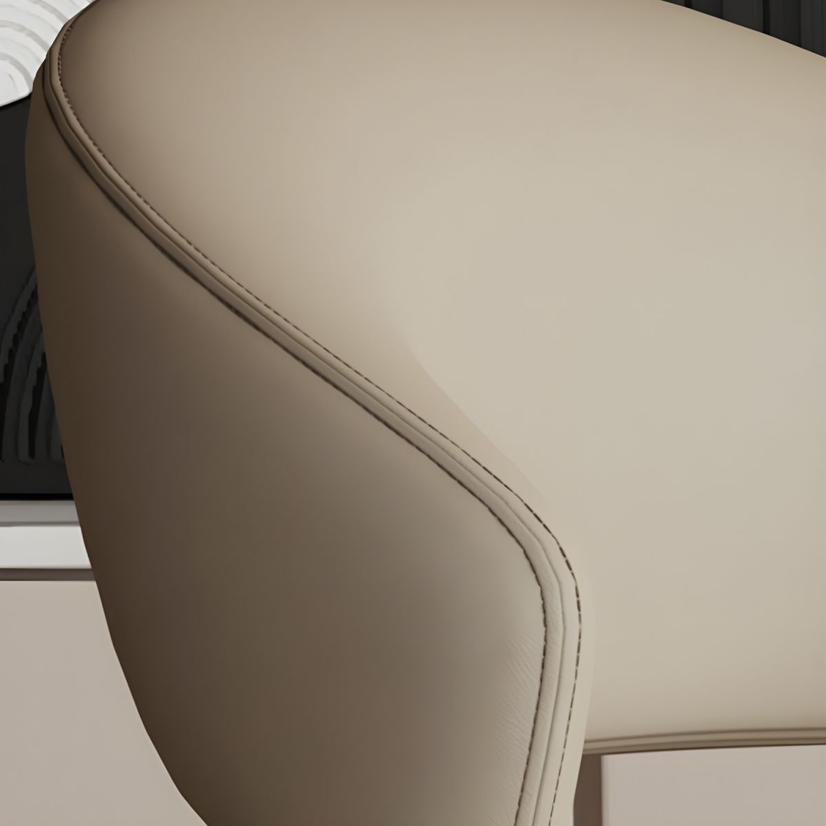 Ghế bàn ăn Luxury khoét lưng bọc da CP109 - hình ảnh 3