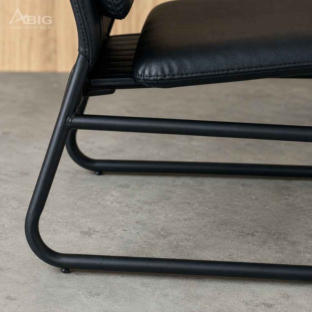 Ghế thư giãn GS007 bọc da nhìn chính diện