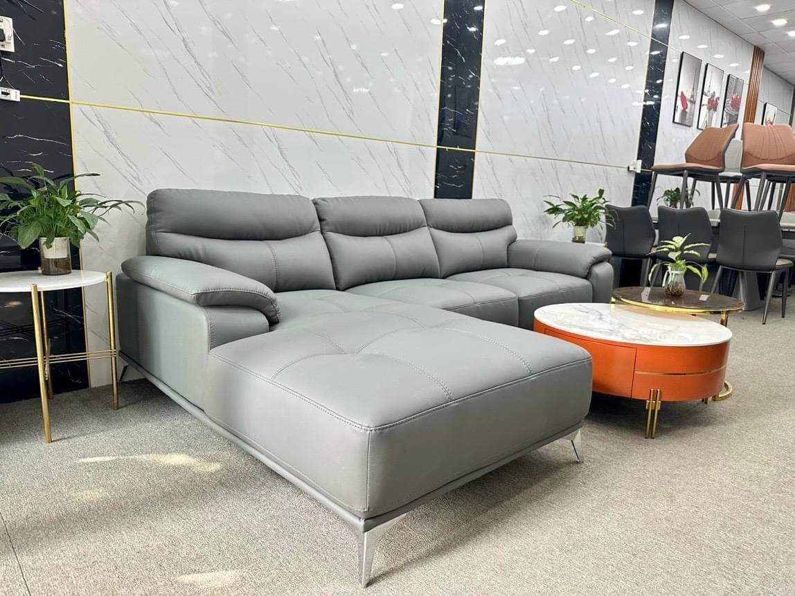 Ghế sa lông góc chữ L bọc da cao cấp S63 Ghế sa lông góc chữ L bọc da cao cấp S63 - góc nhìn chi tiết