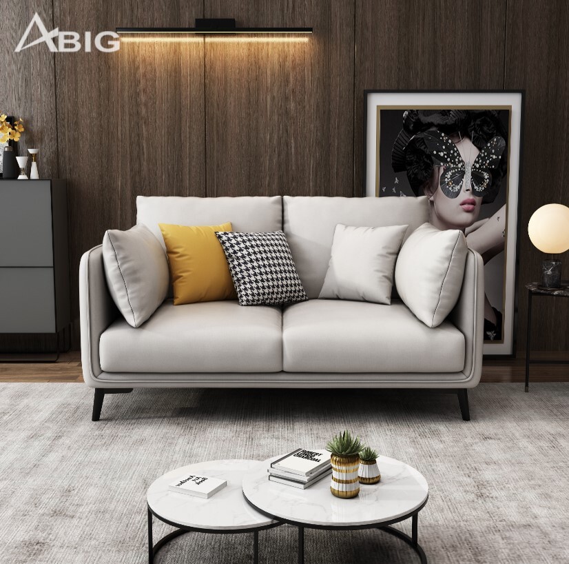 Hình ảnh tổng thể Ghế sofa 2 chỗ nhỏ gọn cho chung cư S54 Hình ảnh tổng thể Ghế sofa 2 chỗ nhỏ gọn cho chung cư S54
