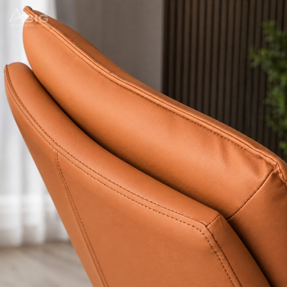 Ghế thư giãn xoay GS008 màu xám trong phòng khách