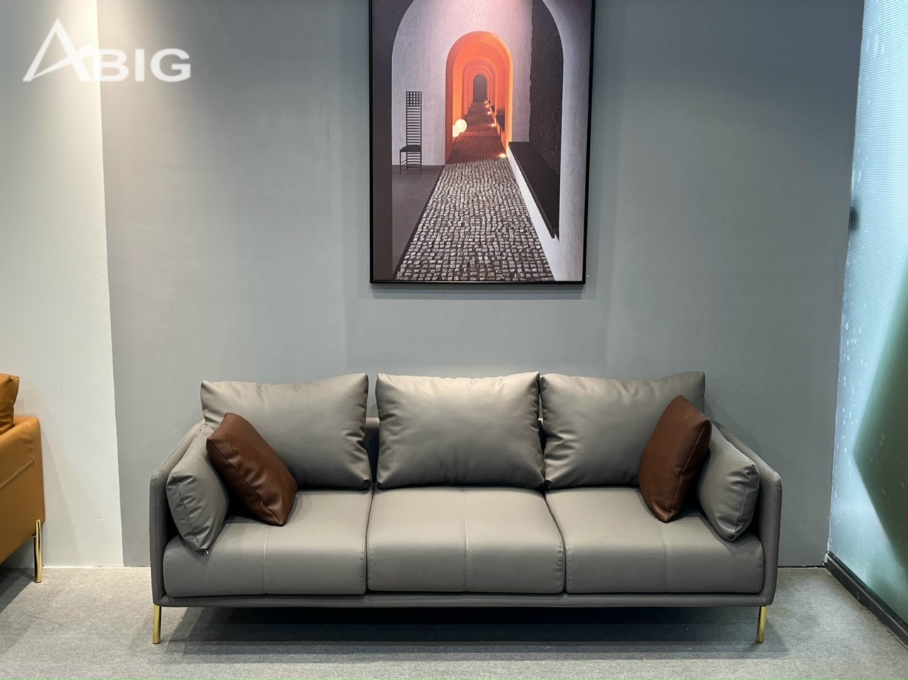 Ghế sofa văng 3 chỗ da nhập khẩu S23 Ghế sofa văng 3 chỗ da nhập khẩu S23 - hình ảnh tổng thể