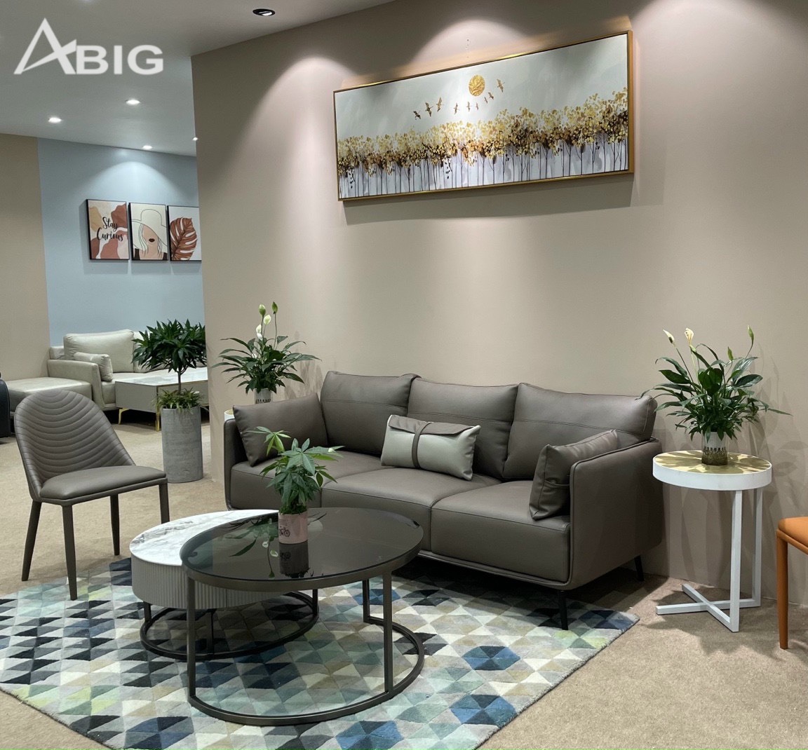 Sofa da băng dài 3 chỗ hiện đại S29 Sofa da băng dài 3 chỗ hiện đại S29 - hình ảnh tổng thể