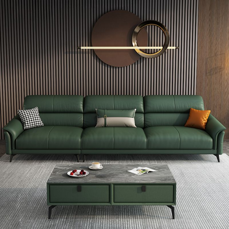 Sofa đẹp bọc da cao cấp S46 Sofa đẹp bọc da cao cấp S46 - hình ảnh tổng thể
