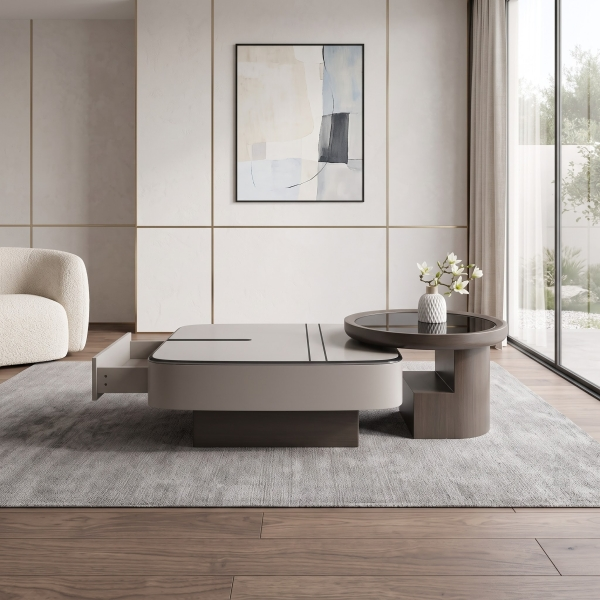 Bàn trà sofa nhập khẩu BT054